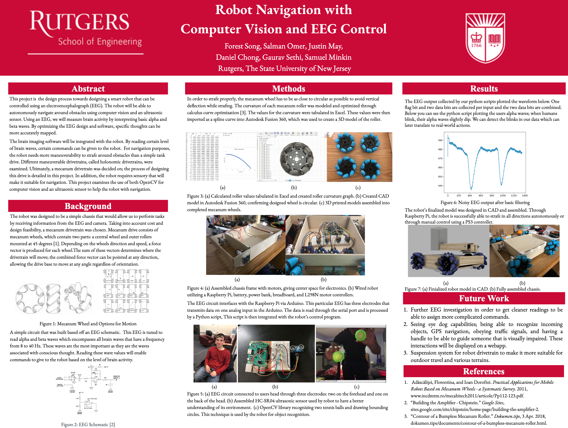 Smart Robot Navigation via EEG